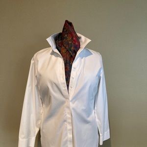 Chico’s No-iron Tunic Button Down